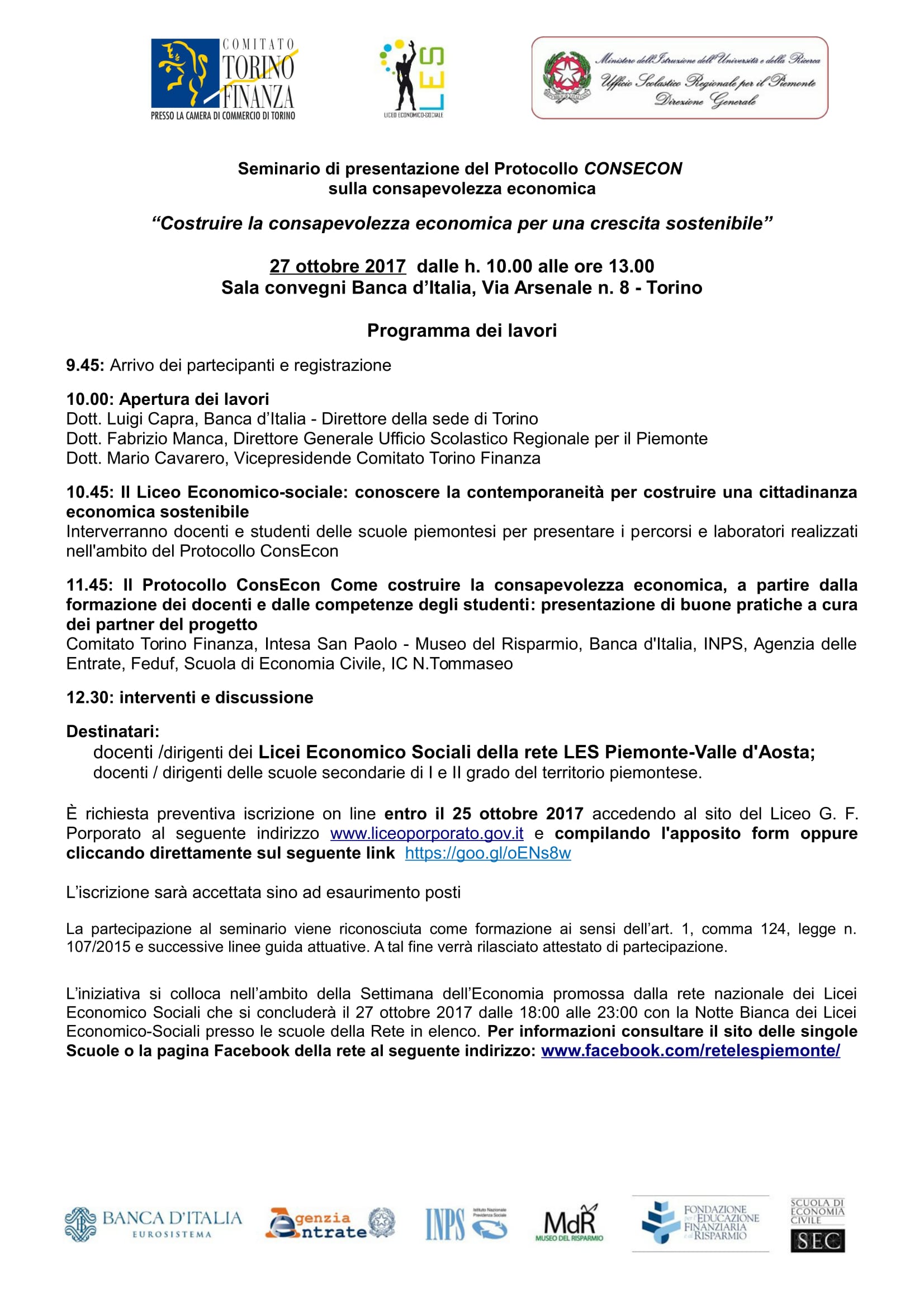 Programma seminario 27 10 2017 Aggiornato 1